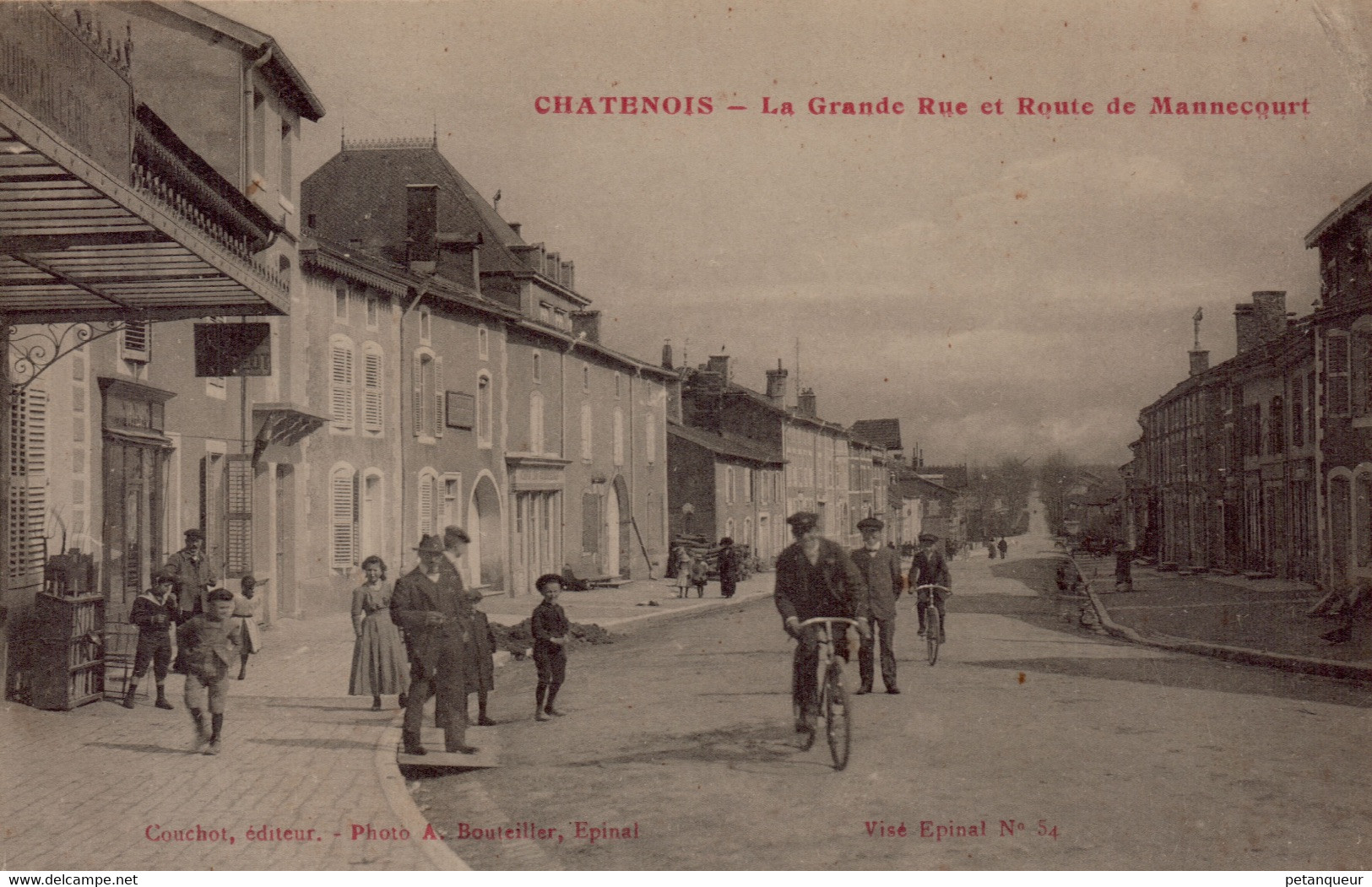 88  CHATENOIS. LA GRANDE RUE - Chatenois