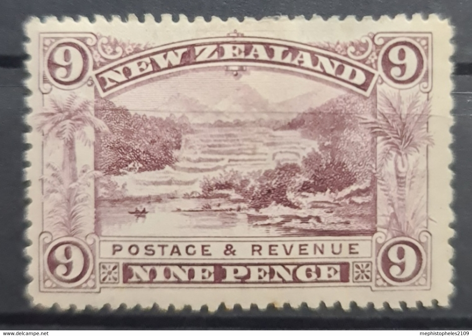 NEW ZEALAND 1898 - MLH - Sc# 80 - Unused Stamps
