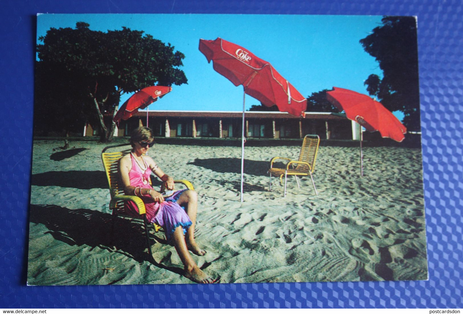 AFRICA, MALAWI Beach -   Old Postcard - Malawi