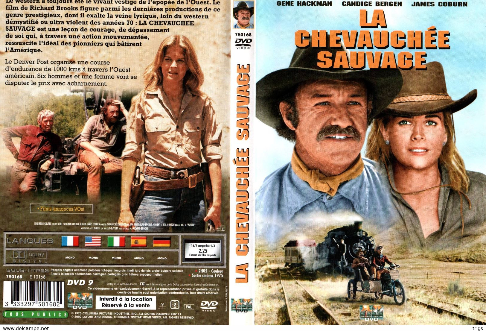 DVD - La Chevauchée Sauvage - Western/ Cowboy