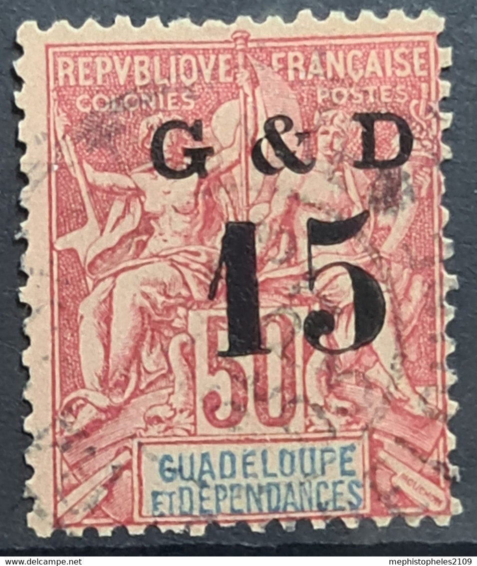 GUADELOUPE 1903 - Canceled - YT 47c - Used Stamps