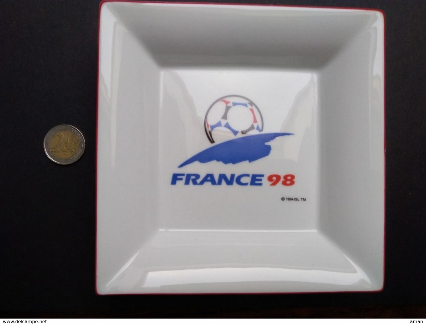 France 98  -  Coupe Du Monde De Foot-ball 1998  -  Cendrier - Porcelaine