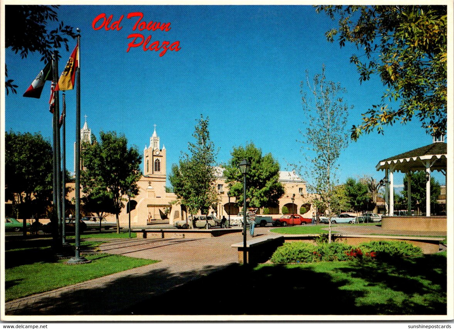 New Mexico Santa Fe Old Town Plaza - Santa Fe