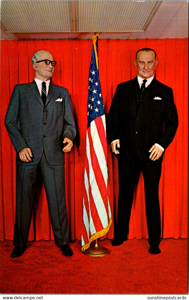 Arizona Scottsdale President Lyndon Johnson And Senator Barry Goldwater American Heritage Wax Museum - Scottsdale