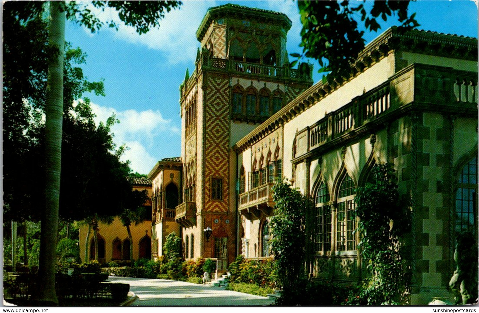 Florida Sarasota Ringling Residence View From Northeast Of Main Facade - Sarasota