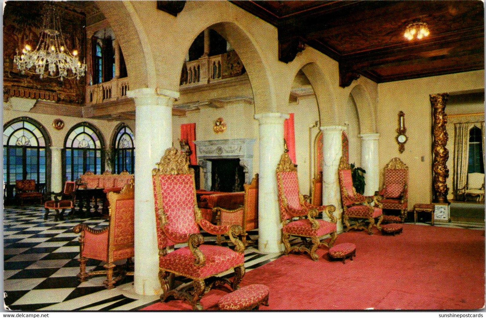 Florida Sarasota Ringling Residence View From Entrance Foyer - Sarasota