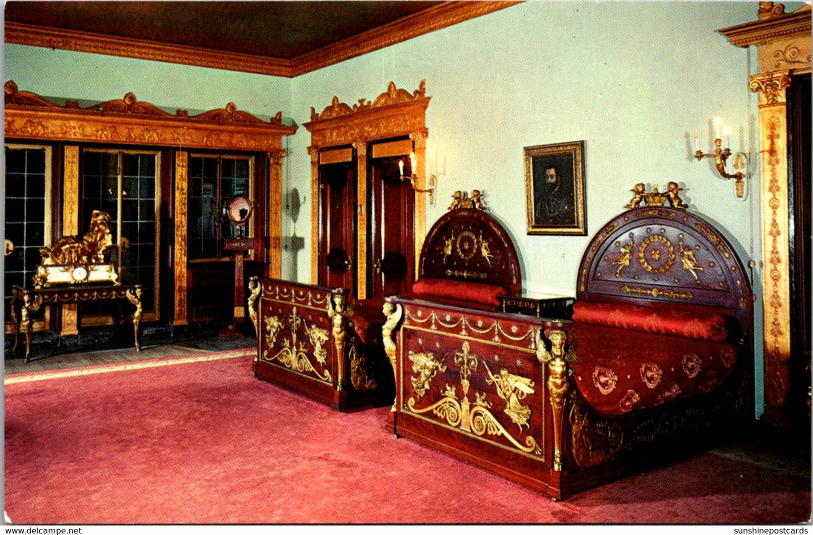 Florida Sarasota Ringling Residence John Ringling Bedroom - Sarasota