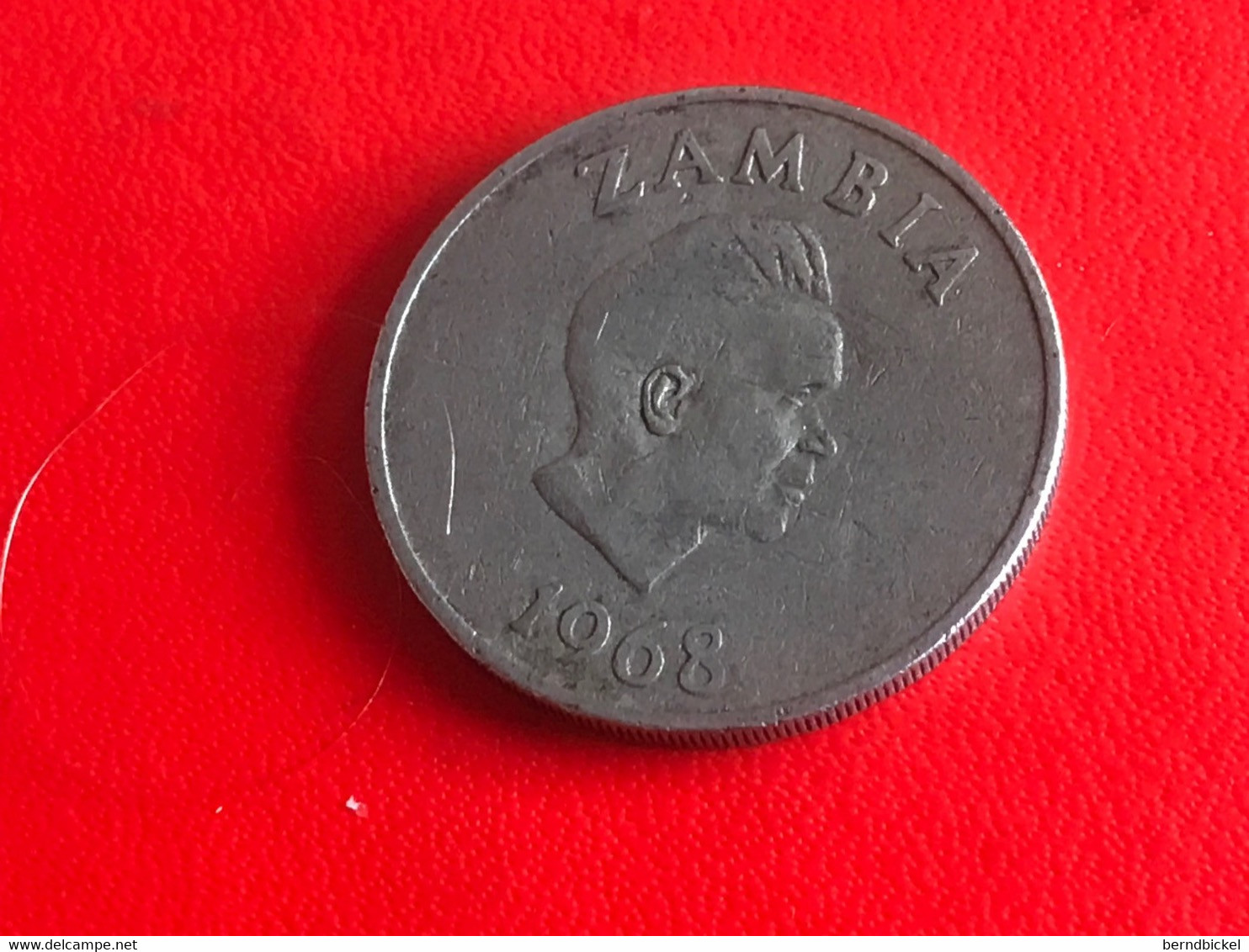 Umlaufnünze Sambia 20 Ngwee 1968 - Zambia