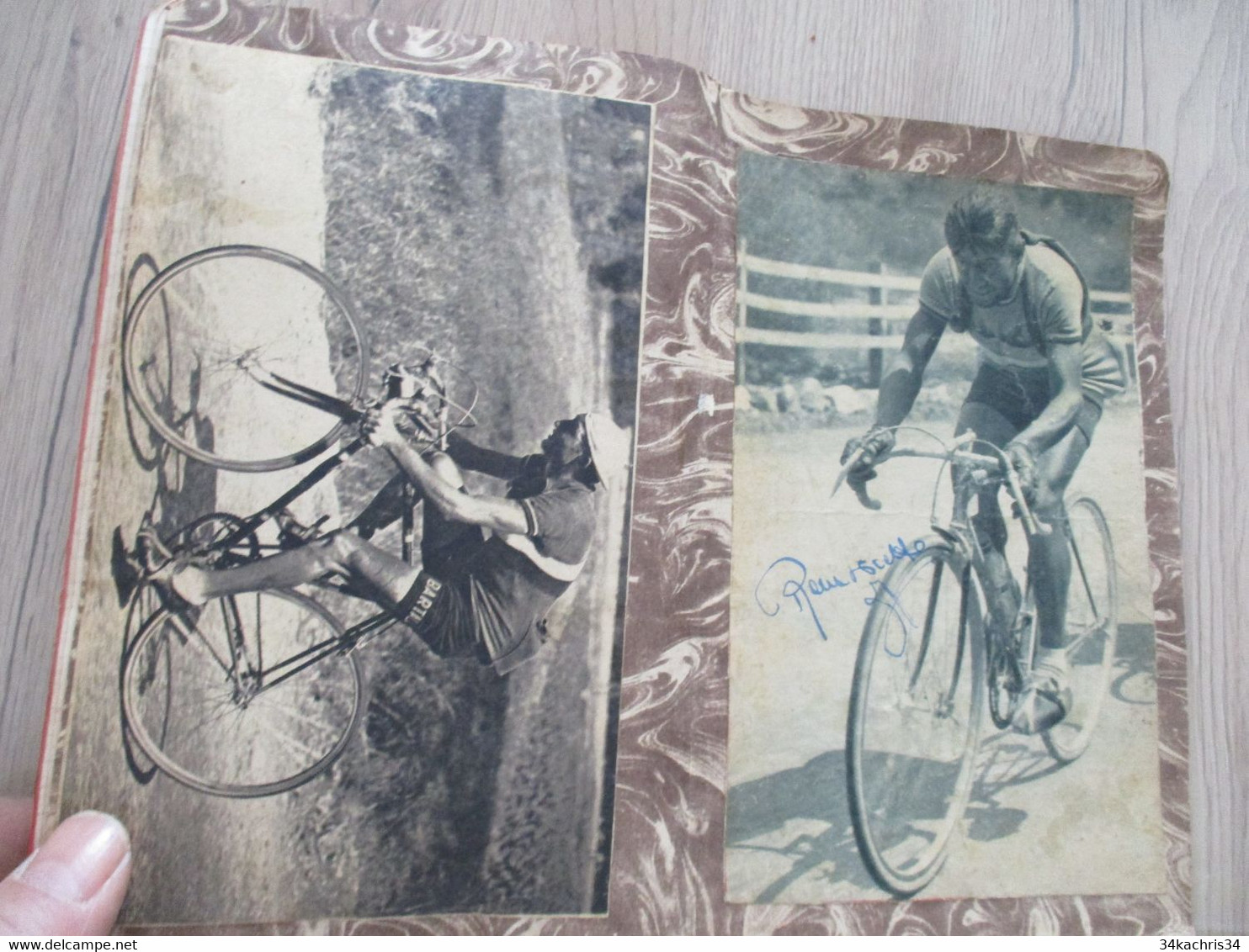 Cyclisme Vélo Tour Prix  collections de cliché photo carte postales ou autres dont certains avec des dédicaces