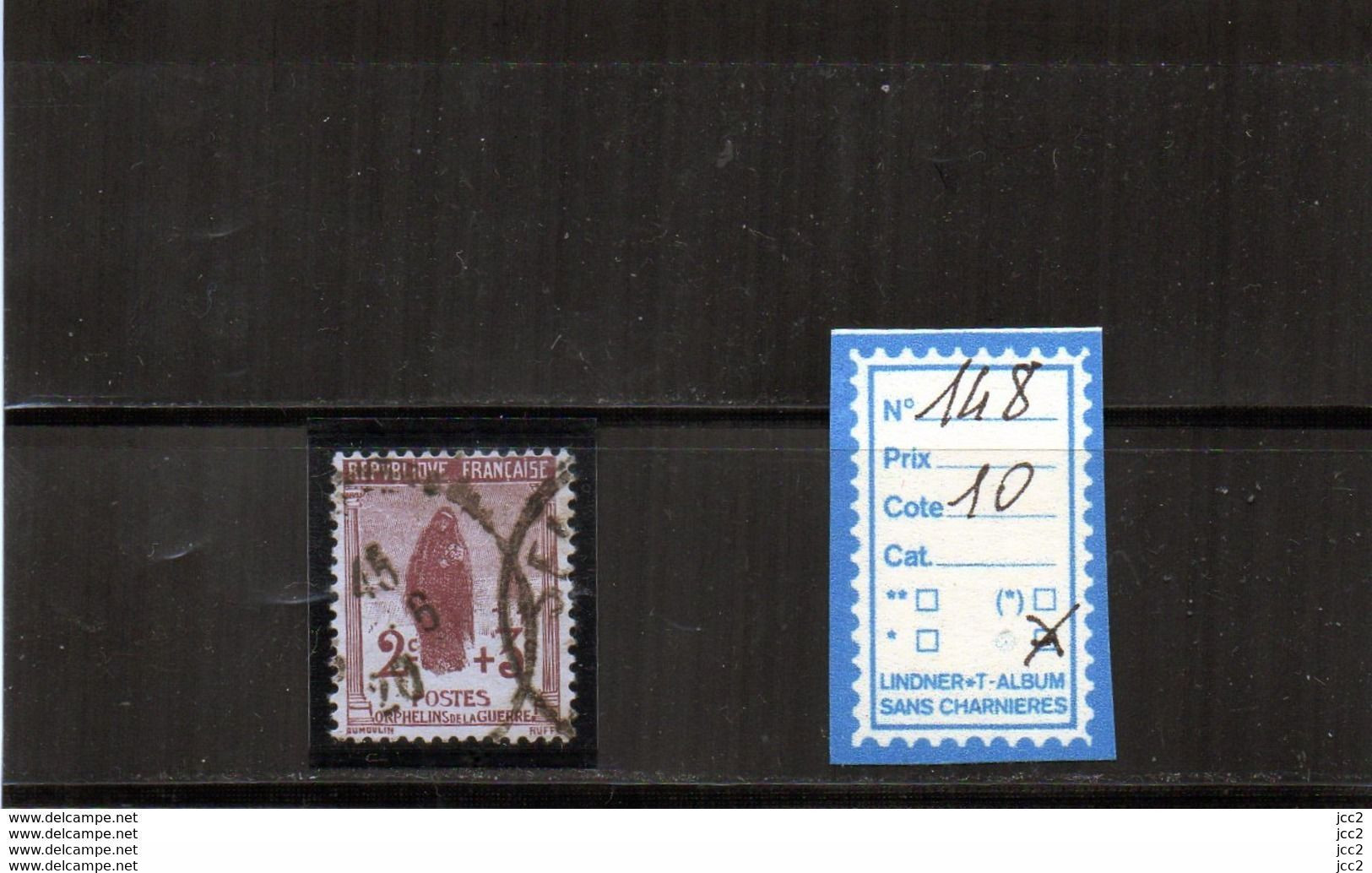FRANCE OBLITÉRÉ - N°148 - Used Stamps