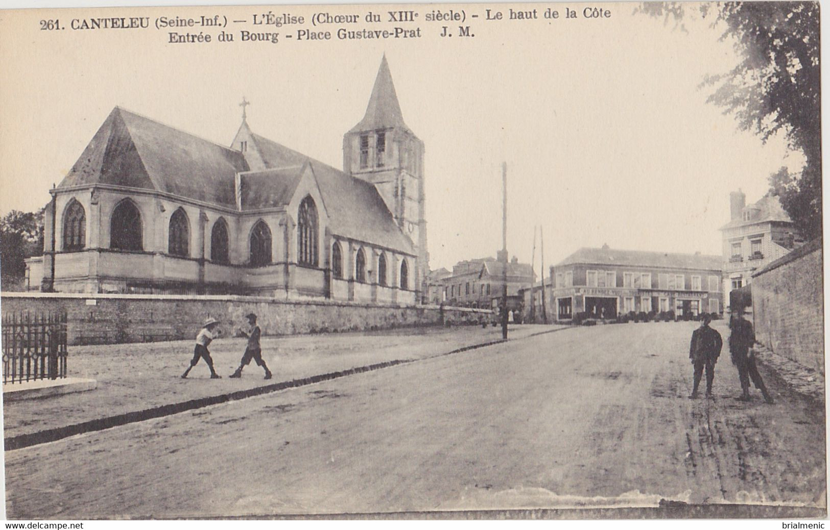 CANTELEU  L'église   Place Gustave Prat - Canteleu