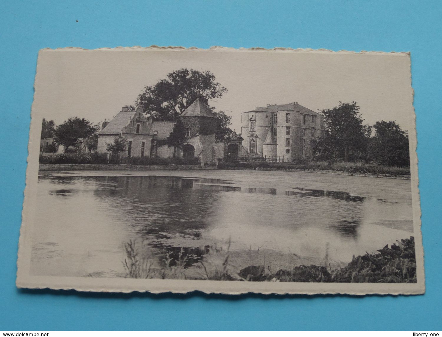 Zicht Op Het Kasteel Van HAM En Voorvijver - Steenokkerzeel ( Edit. Degreef) Anno 19?? ( Zie/voir Scans ) ! - Steenokkerzeel