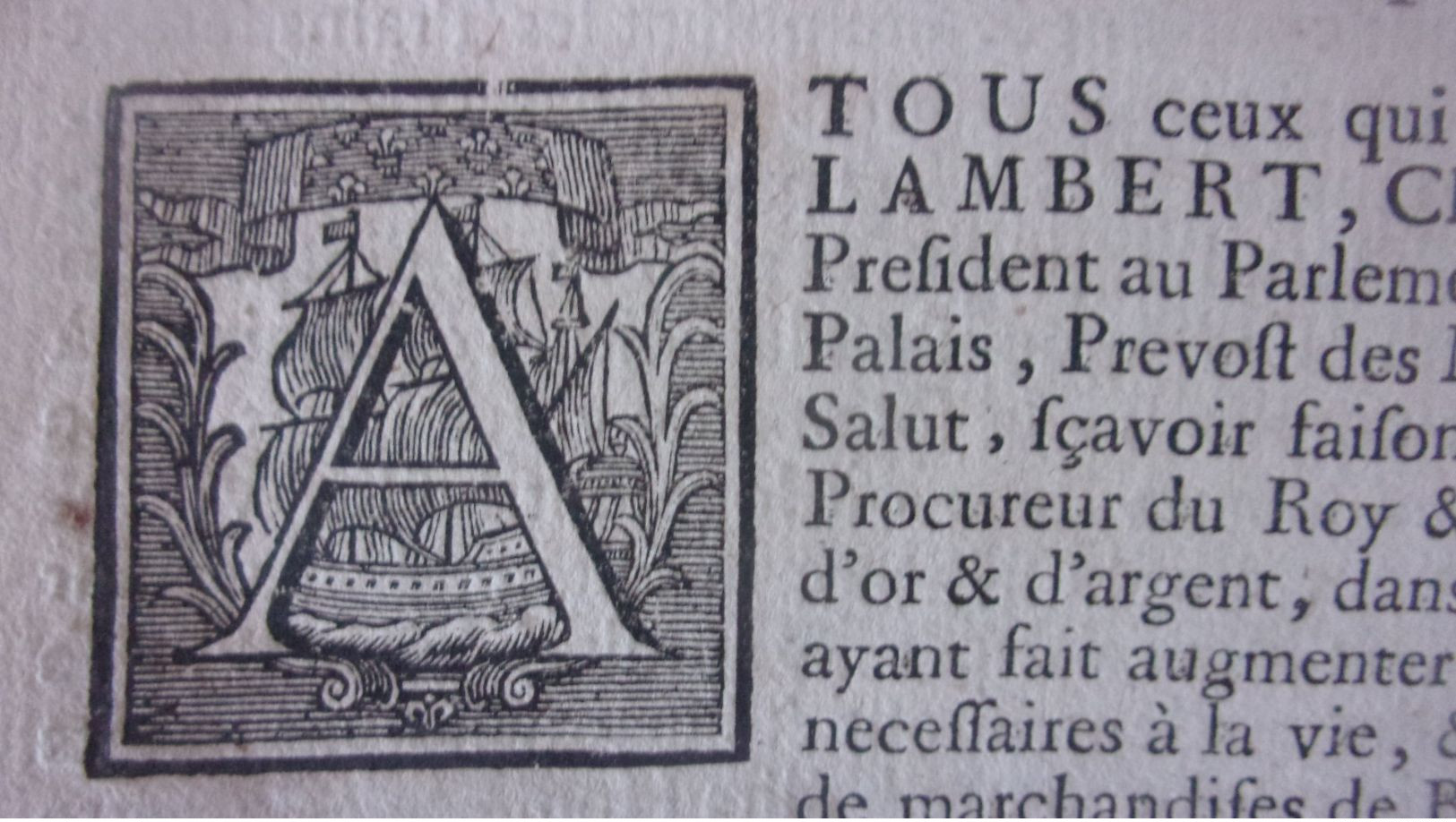 1727 FLOTTAGE DU BOIS CLAMECY NIEVRE YONNE LUCY COLANGE ARCY CURE BEFFY REGNY VERMANTON CRAVANT... DE PAR LES PREVOST - Historische Dokumente