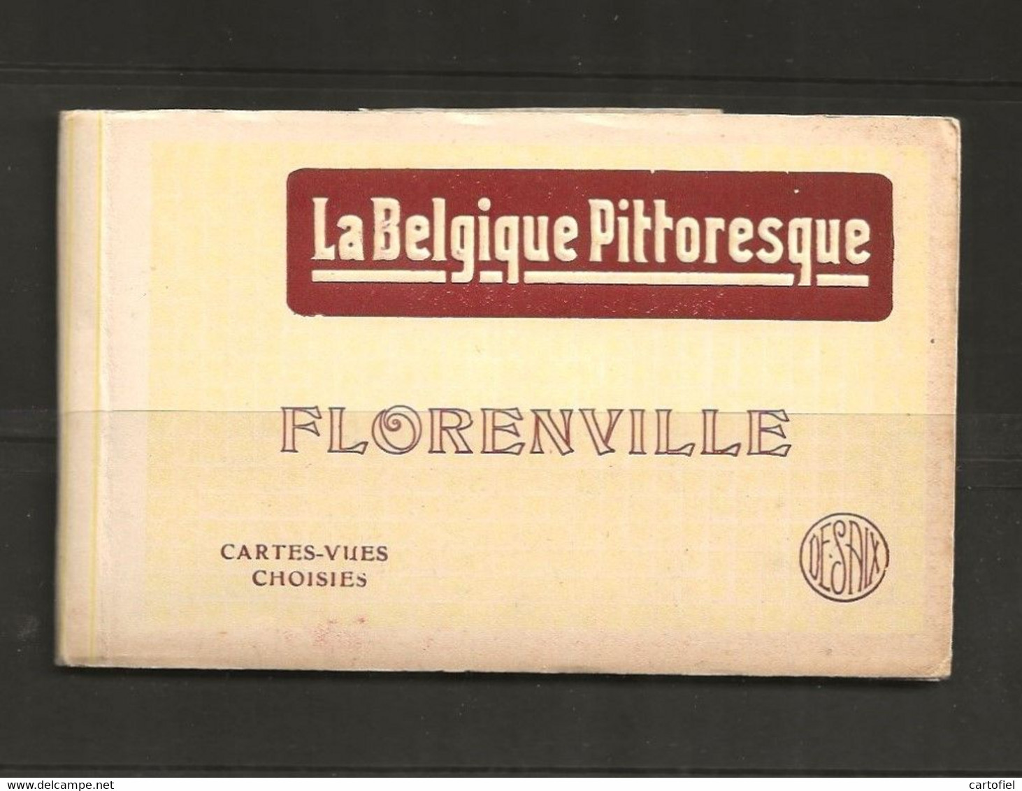 FLORENVILLE-HOTEL CENTRAL-GRANDE PLACE-PONCELET-GAUTIER-CARNET COMPLET-12 CARTES-VOYEZ LES 14 SCANS-TOP+TRES RARE! - Florenville