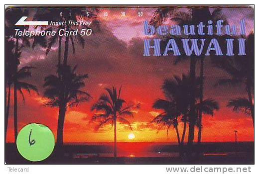 Télécarte Japonaise HAWAII Related (6) - Hawaï