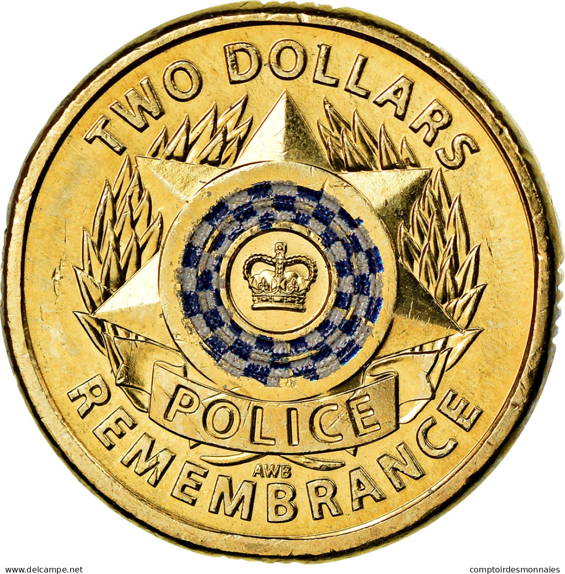 Monnaie, Australie, 2 Dollars, 2019, Police Nationale, SPL, Bronze-Aluminium - 2 Dollars