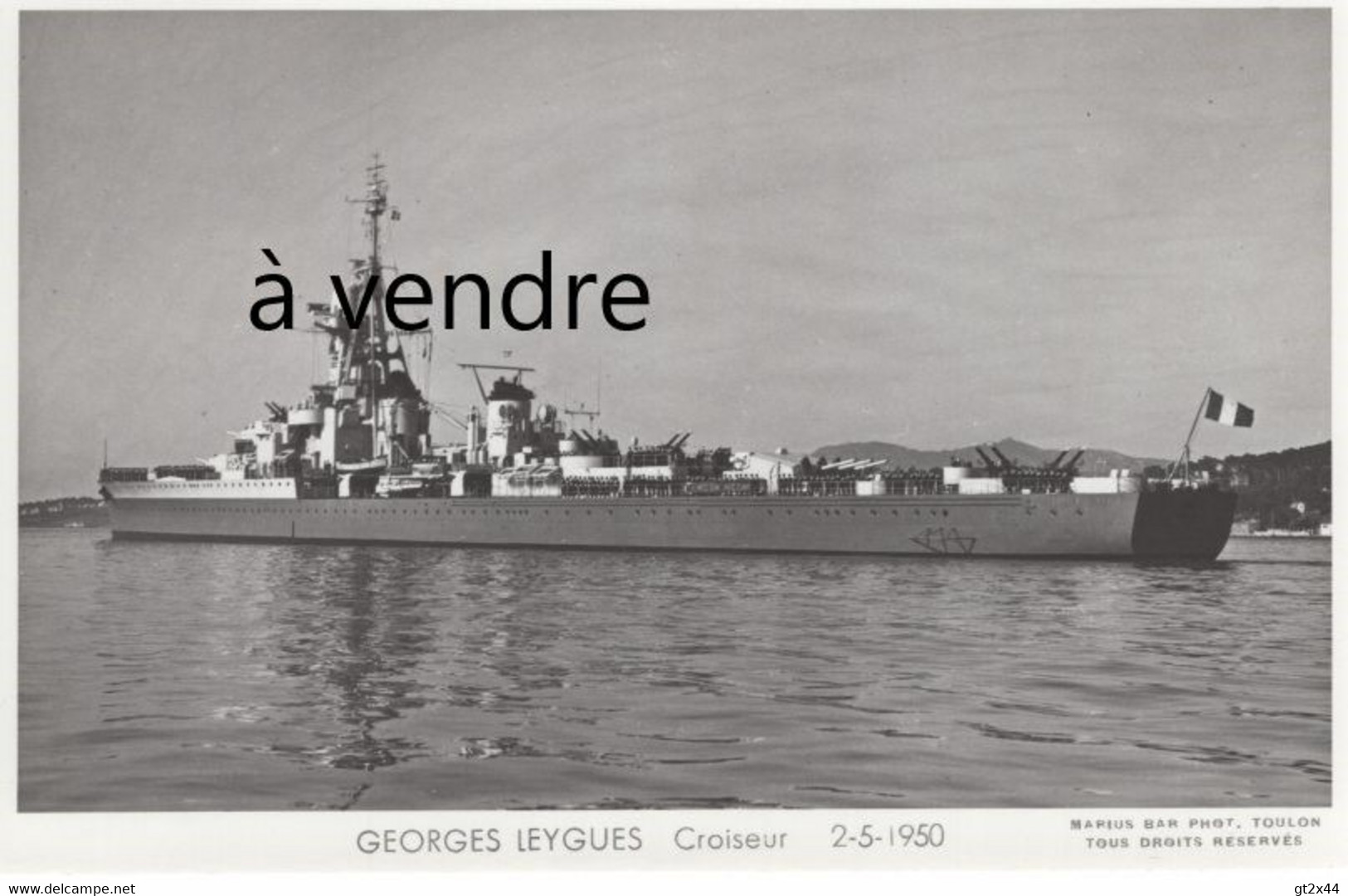 GEORGES LEYGUES, Croiseur,  2-5-1950 - Warships
