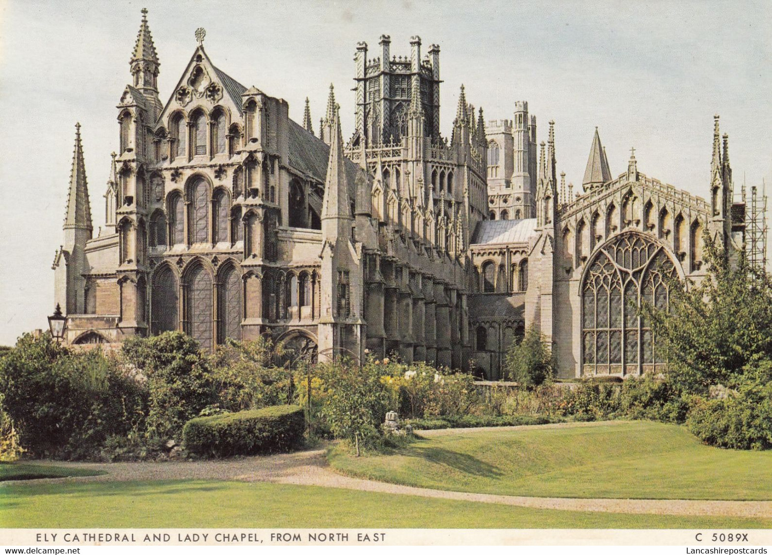 Postcard Ely Cathedral & Lady Chapel  My Ref B25436 - Ely