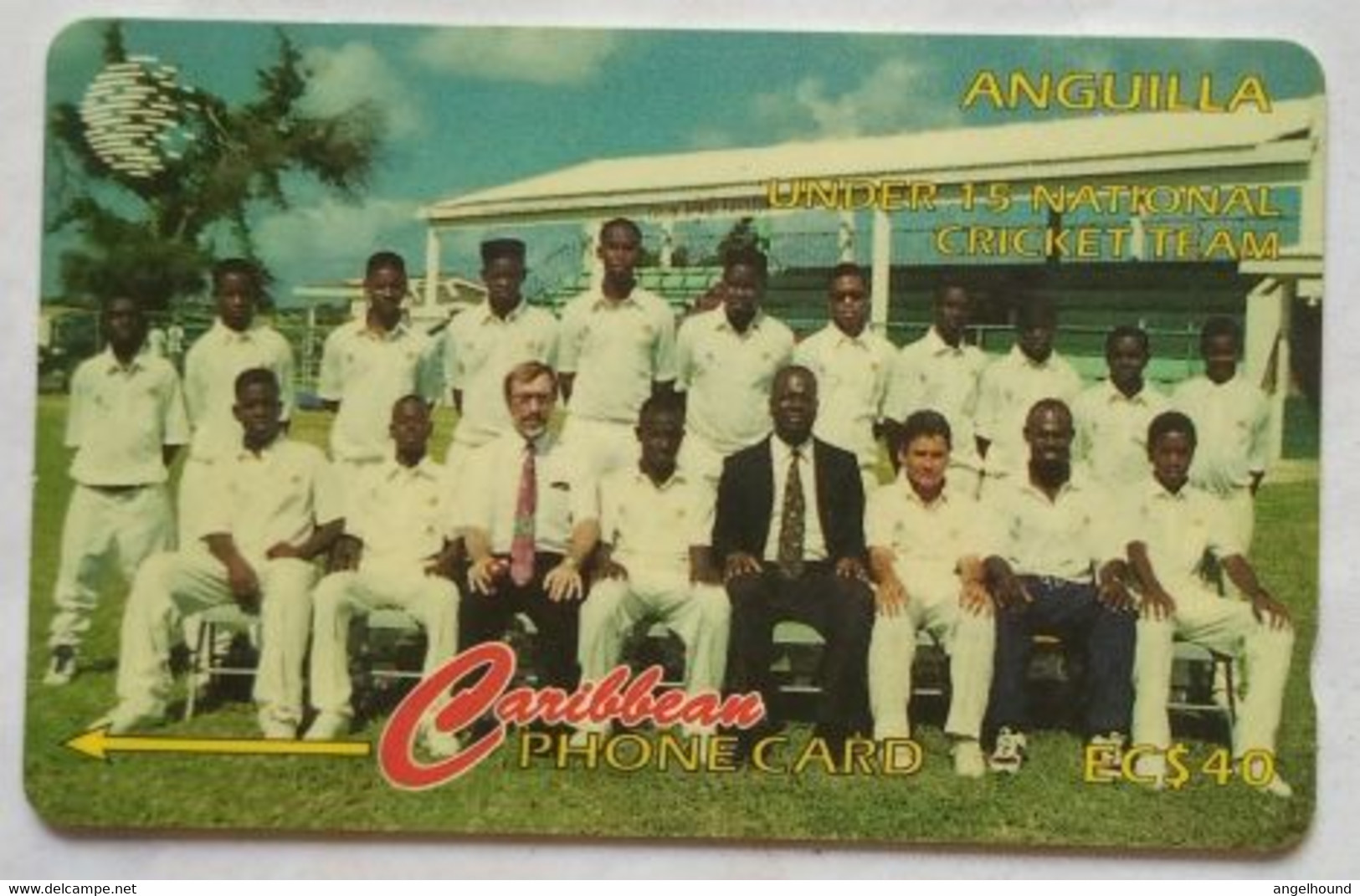 Anguilla Cable And Wireless EC$40 Under 15 National Cricket Team ( 5,000 Issued) - Anguilla