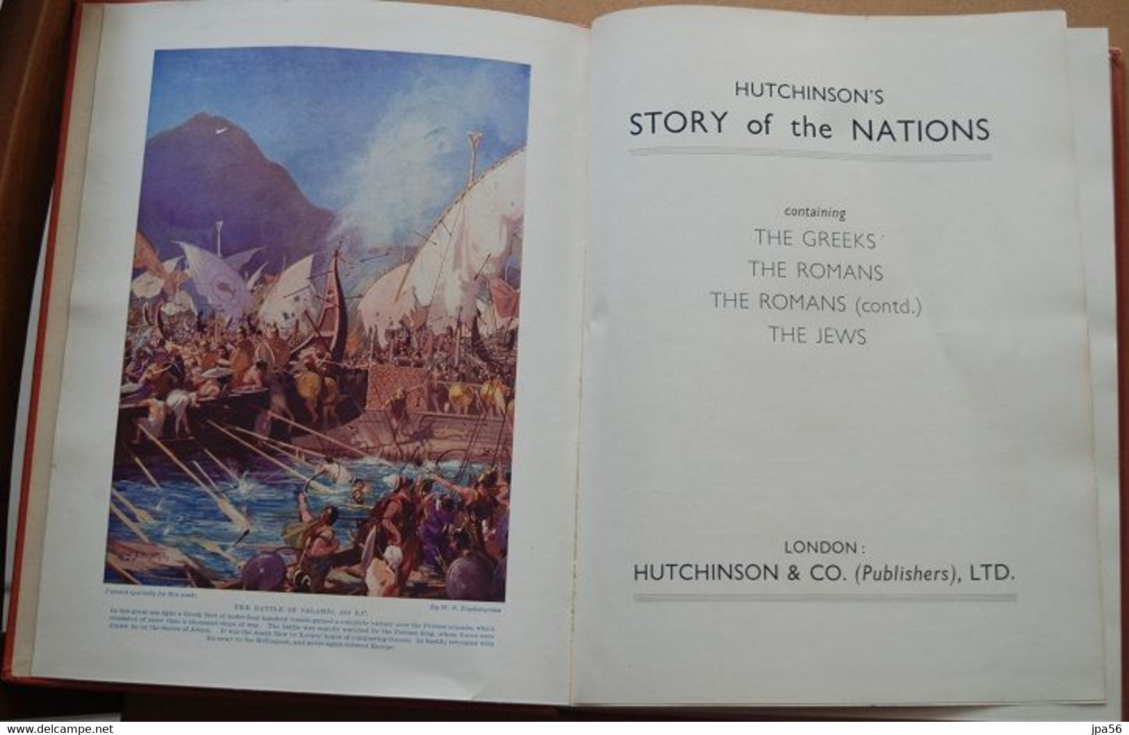 Greece And Rome, Hutchinson's Story Of The Nations - Europe