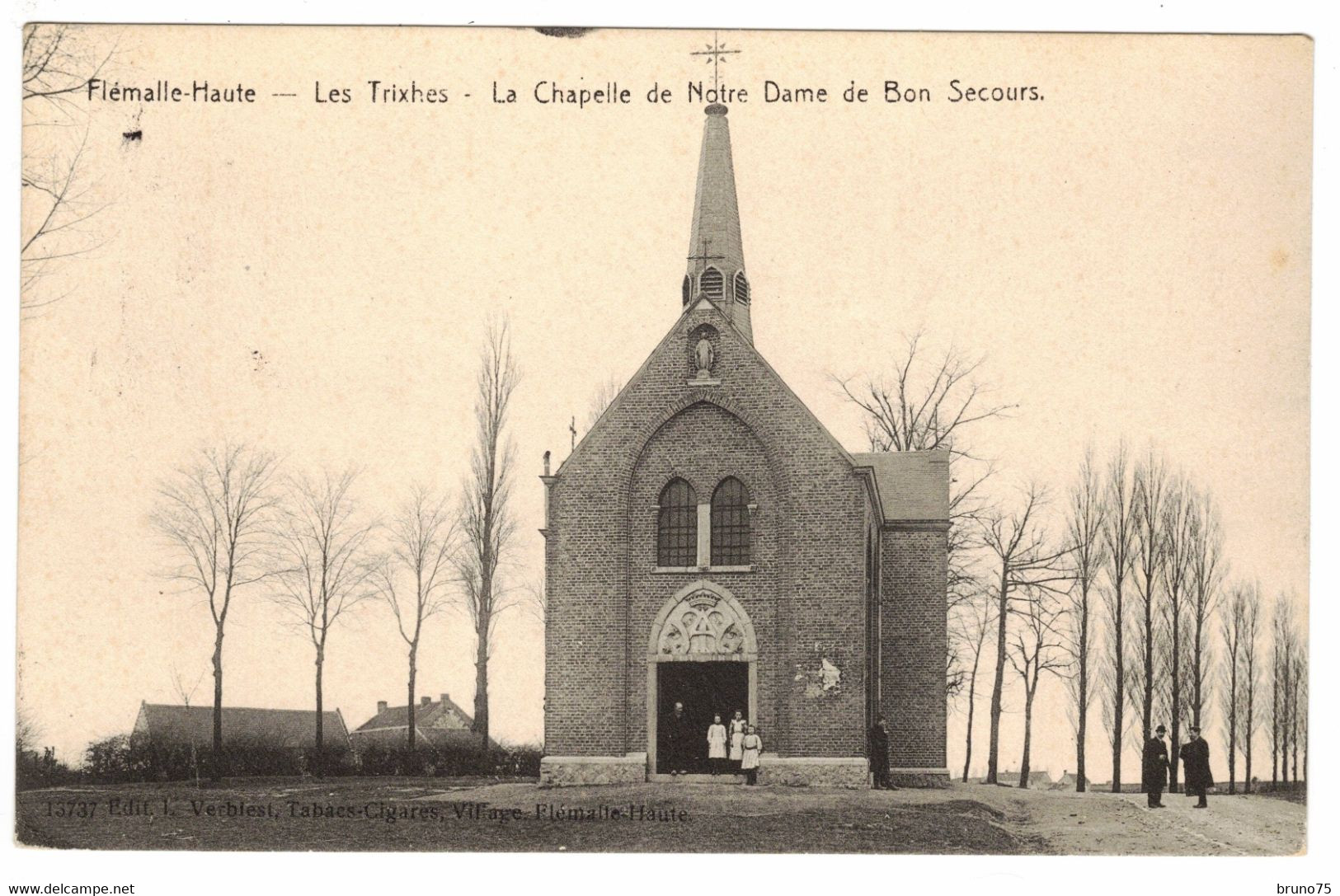 FLEMALLE-HAUTE - LES TRIXHES - La Chapelle De Notre-Dame De Bon Secours - 1910 - Flémalle