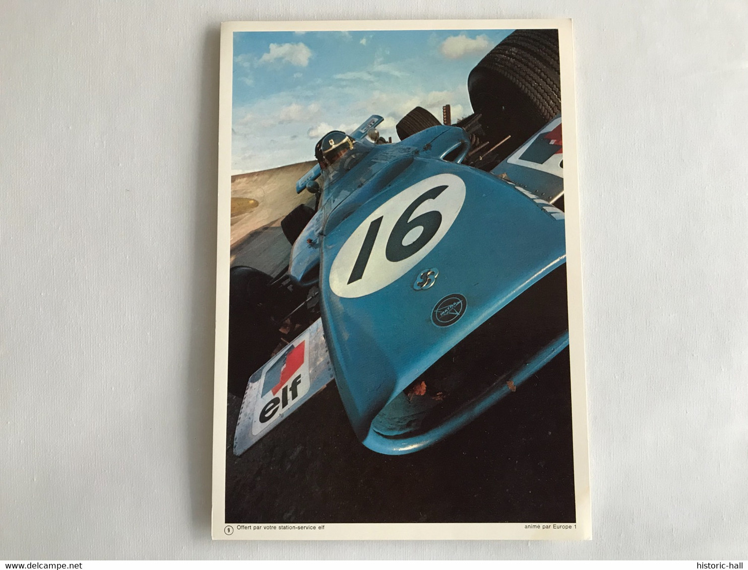 Carte Photo N°9 - MATRA ELF Type MS 84 - 1970 - Automobile - F1