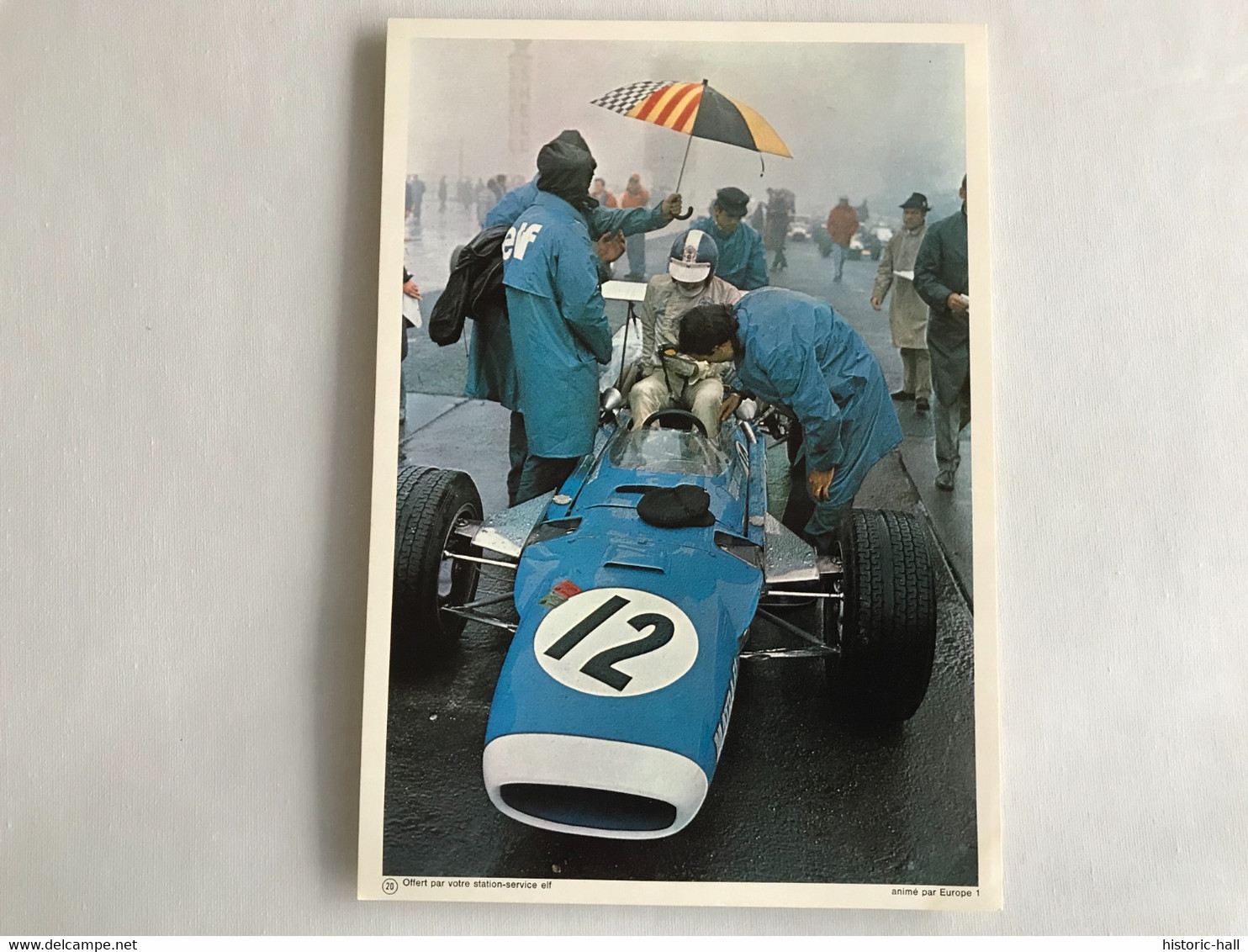 Carte Photo N°20 - MATRA ELF Type MS 11 - 1970 - Automobile - F1