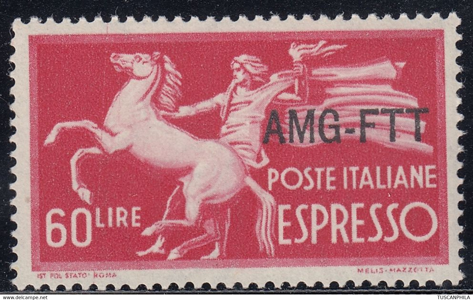 Trieste AMG-FTT Espresso Serie Completa Sass. 6 MNH** Cv. 18 - Express Mail