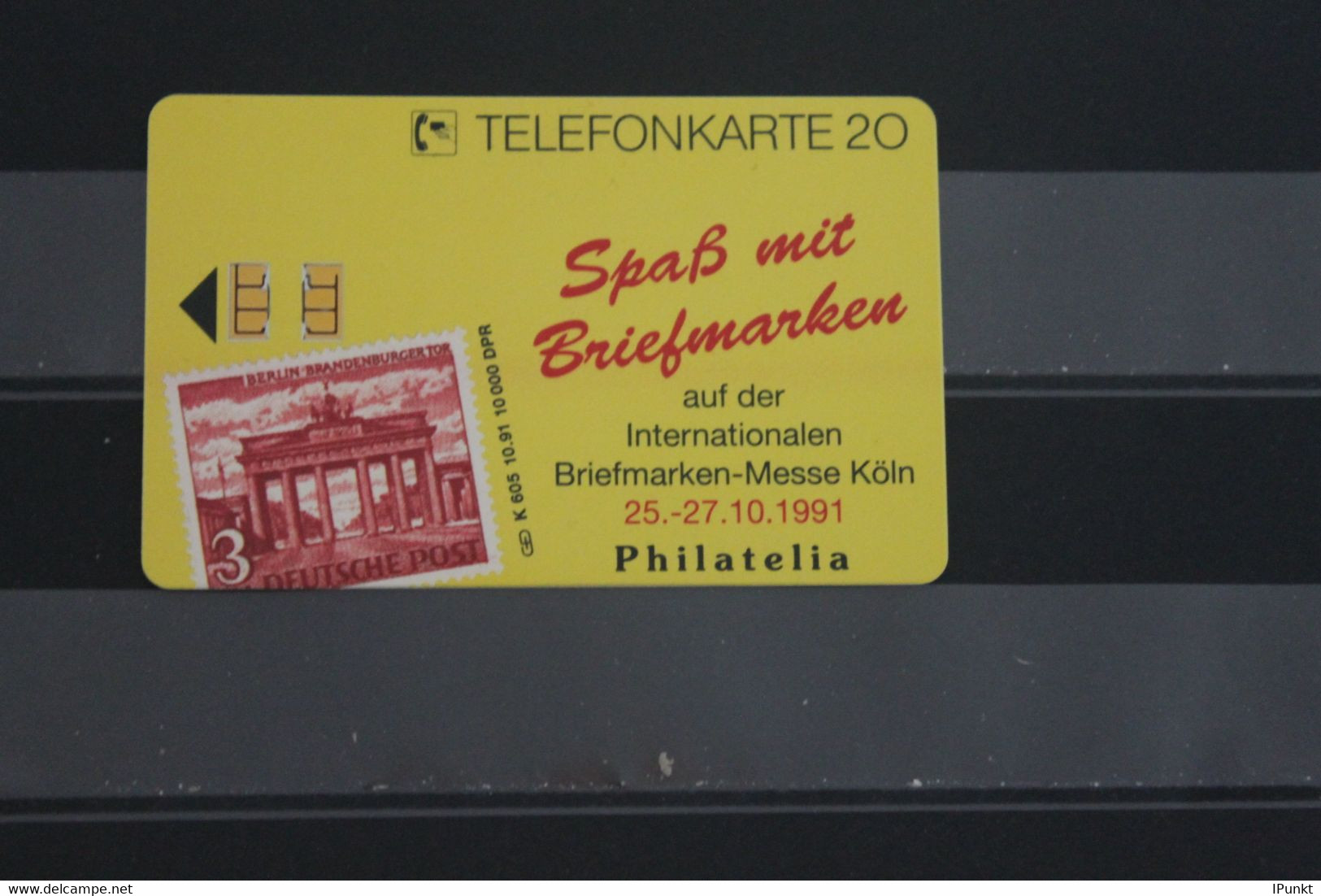 Deutschland 1991; Philatelia 91 Köln; K 605 - V-Series: VIP-und Visitenkartenserie