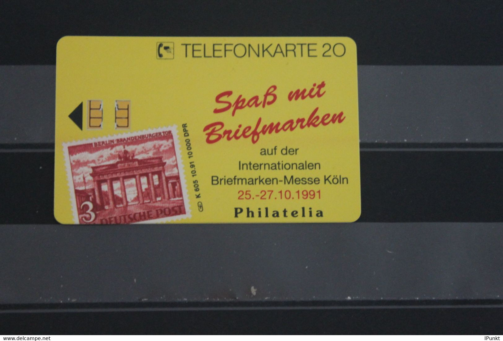 Deutschland 1991; Philatelia 91 Köln; K 605 - V-Series : VIP Et Cartes De Visite