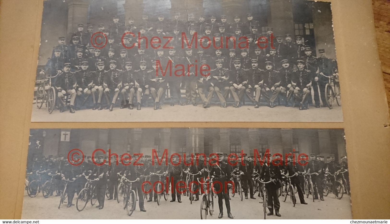 LEGION DE LA GARDE REPUBLICAINE PARIS 1924 CYCLISTES - PHOTO - Krieg, Militär