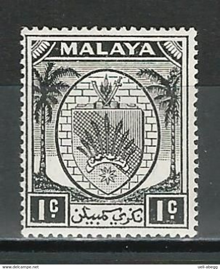 Negri Sembilan SG 42, Mi 41 ** MNH - Negri Sembilan