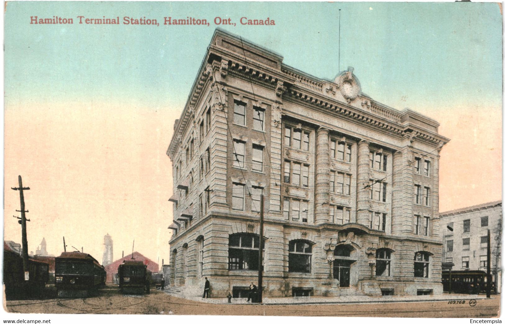 CPA- Carte Postale  Canada Hamilton Terminal Station  VM48349 - Hamilton