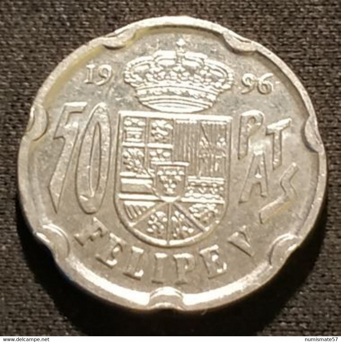 ESPAGNE - ESPANA - SPAIN - 50 PESETAS 1996 - Philippe V - KM 963 - 50 Peseta