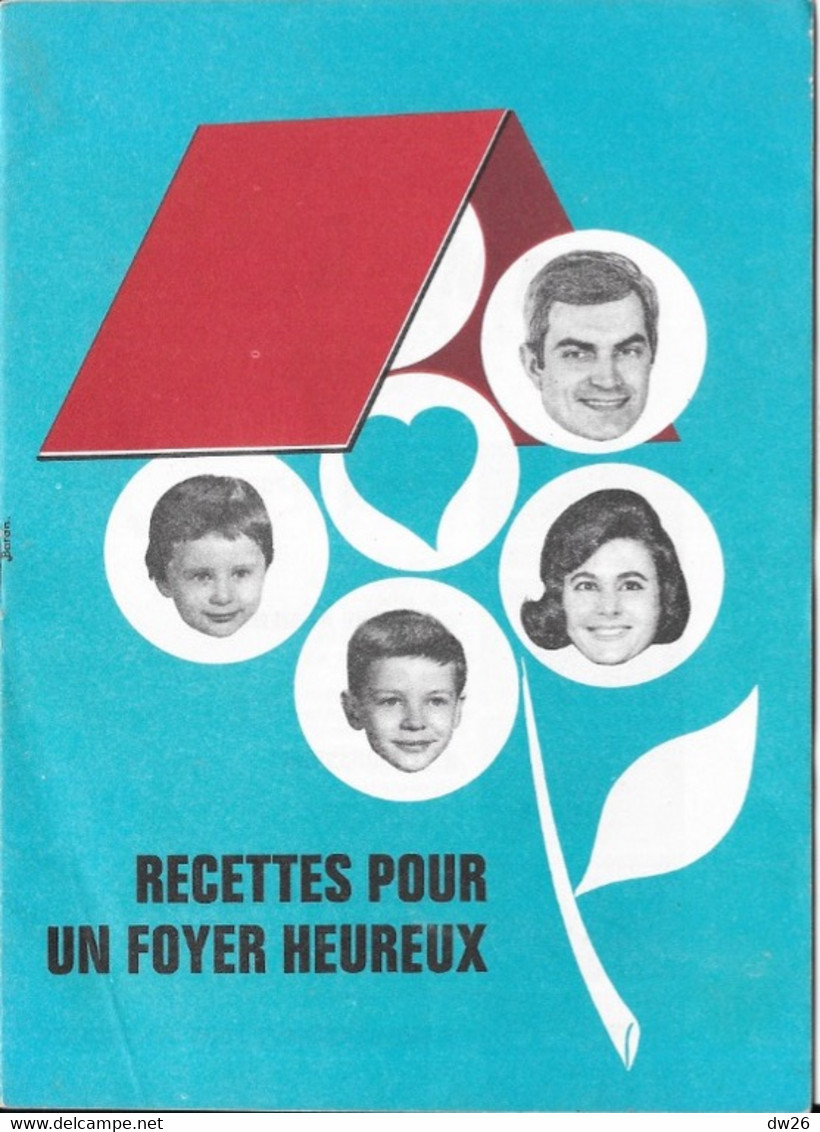 Brochure C.N.D.C.A.: Recettes Pour Un Foyer Heureux - 16 Pages - Hygiène Corporelle Et Alimentaire - Salud