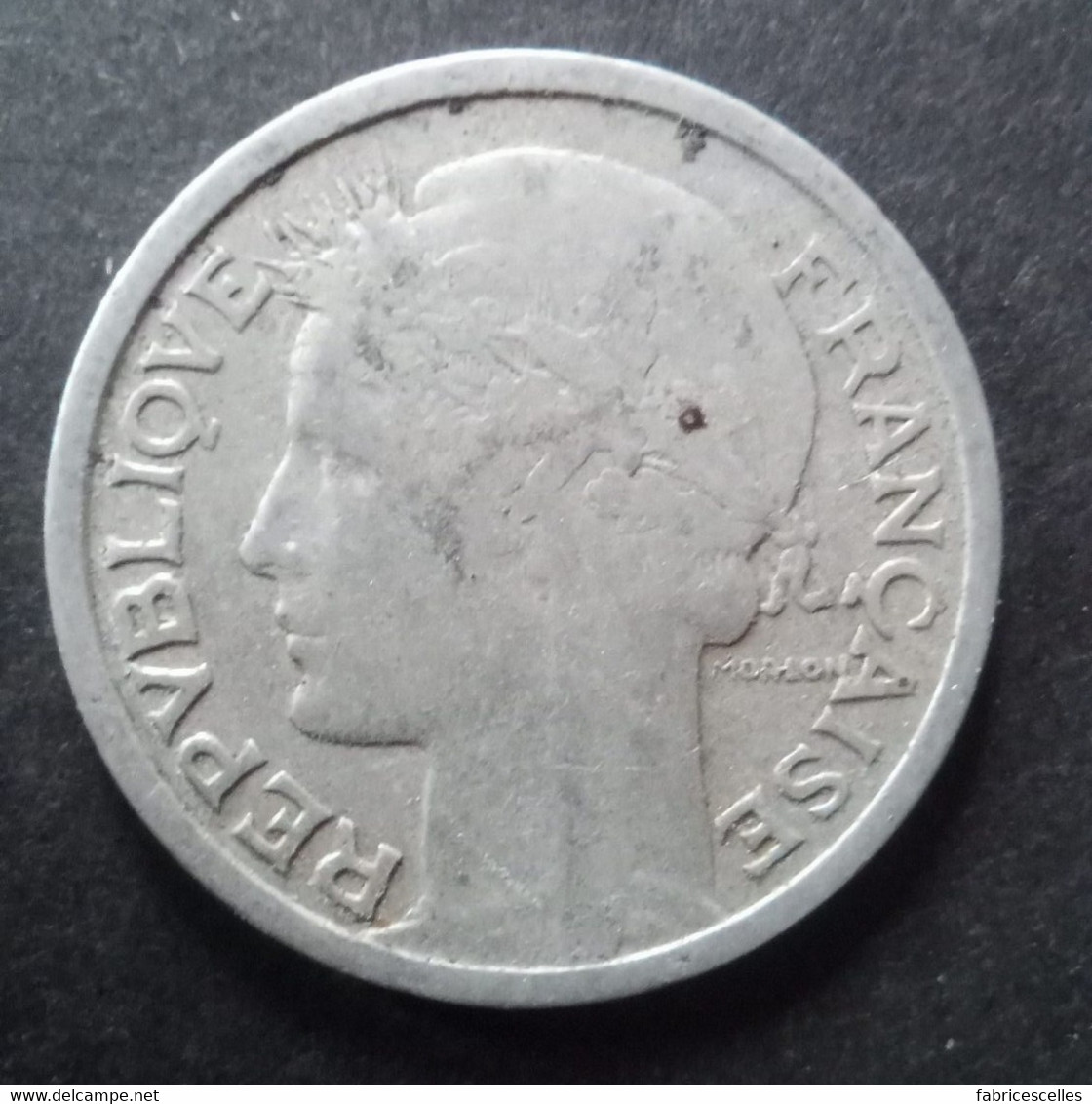 1 Franc Morlon Aluminium 1950 B - 1 Franc