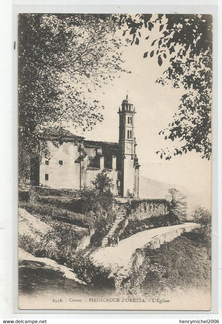 Corse Piedicroce D'orezza L'église Route Ed La Cigogne Ajaccio - Sonstige & Ohne Zuordnung