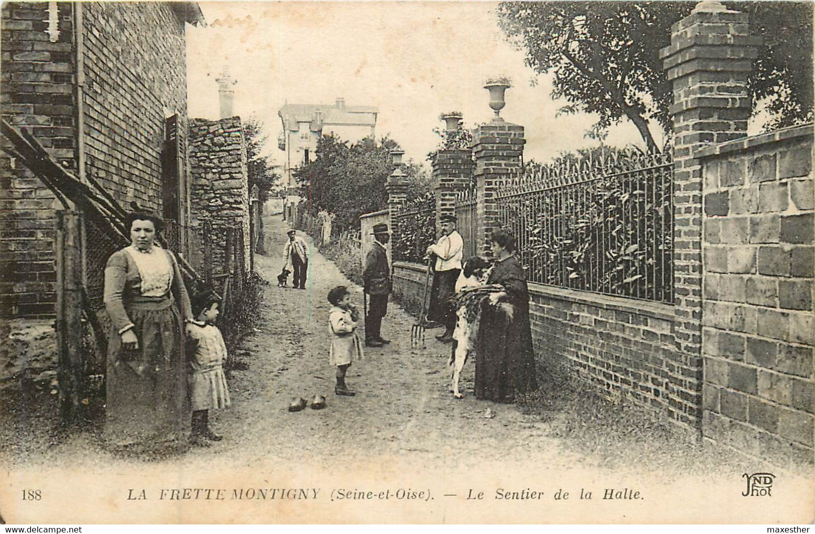 LA FRETTE MONTIGNY Le Sentier De La Halte - La Frette-sur-Seine