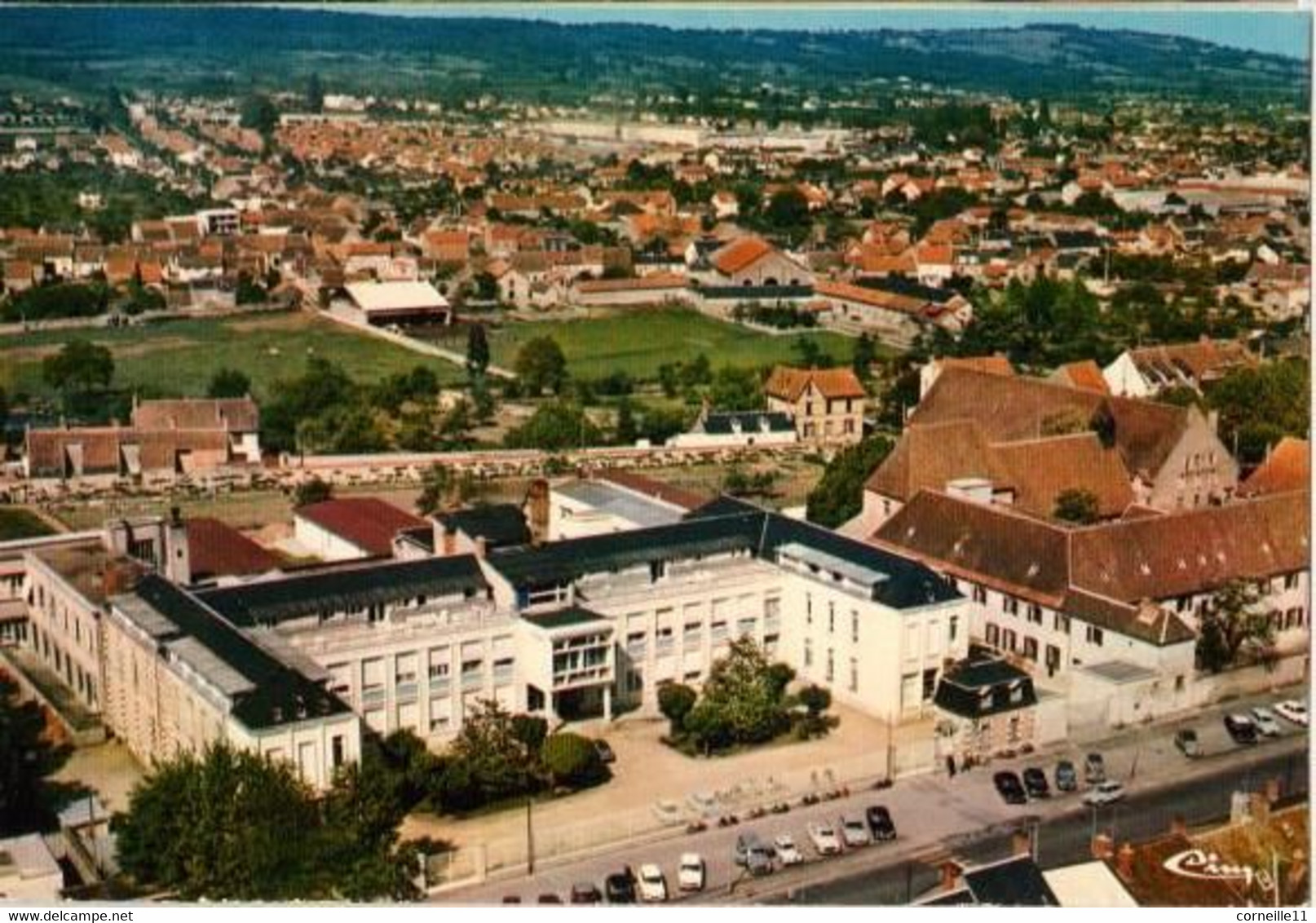 18 - SAINT-AMAND-MONTROND - VUE AÉRIENNE - L'HÔPITAL-HOSPICE - Saint-Amand-Montrond