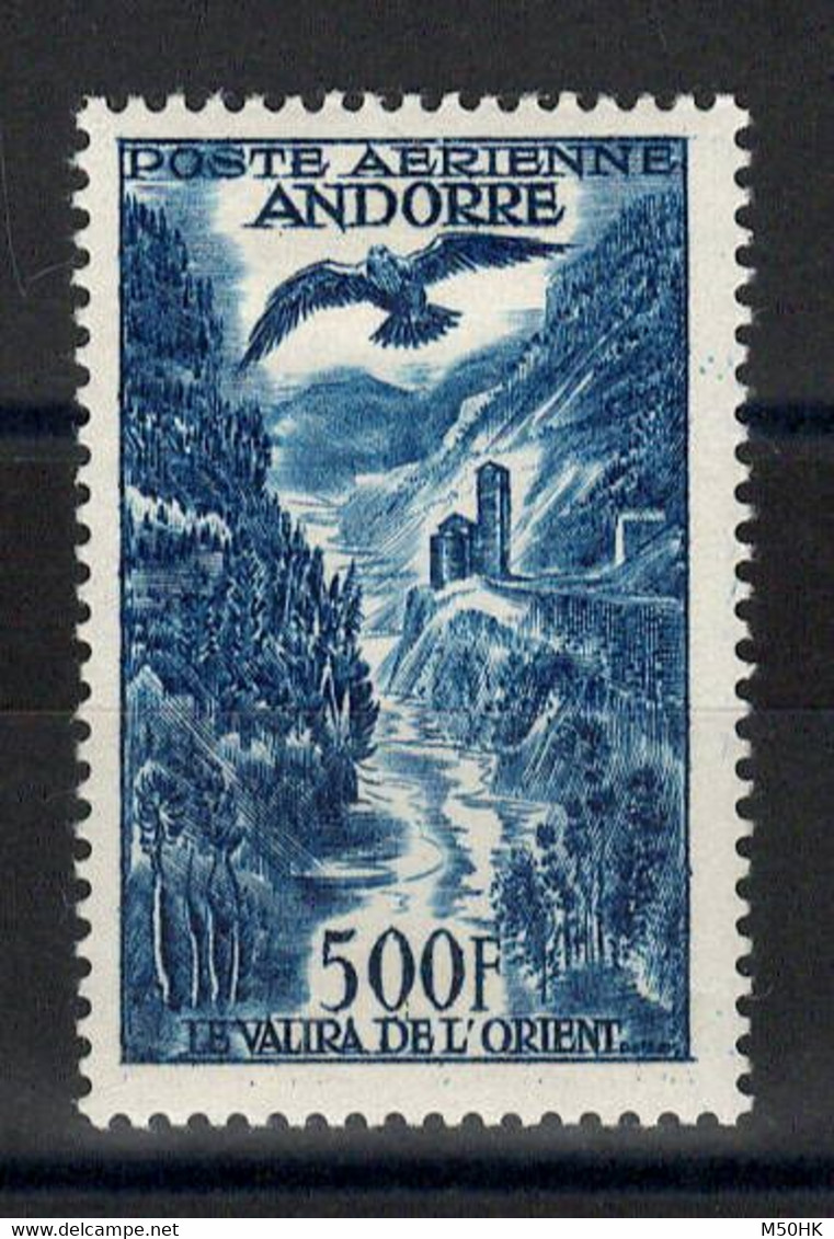 Andorre - YV PA 4 N* MH , Aigle , Cote 75 Euros - Airmail