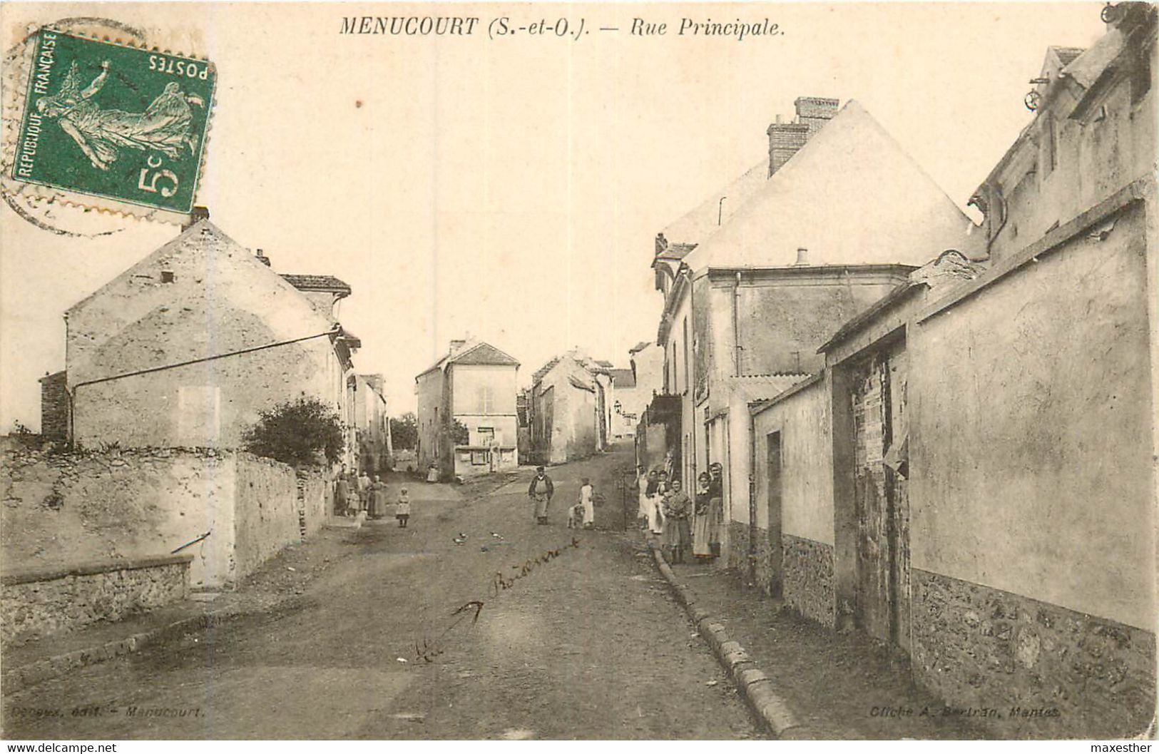 MENUCOURT Rue Principale - Menucourt