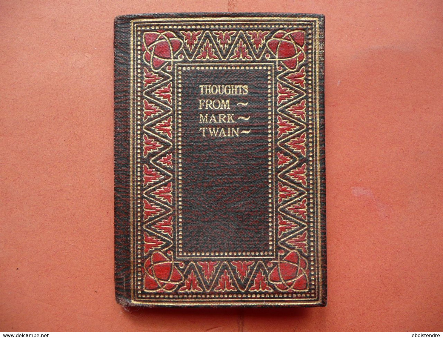 THOUGHTS FROM MARK TWAIN SELECTED BY ELSIE E. MORTON SESAME BOOKLETS MINIATURE - Literatura