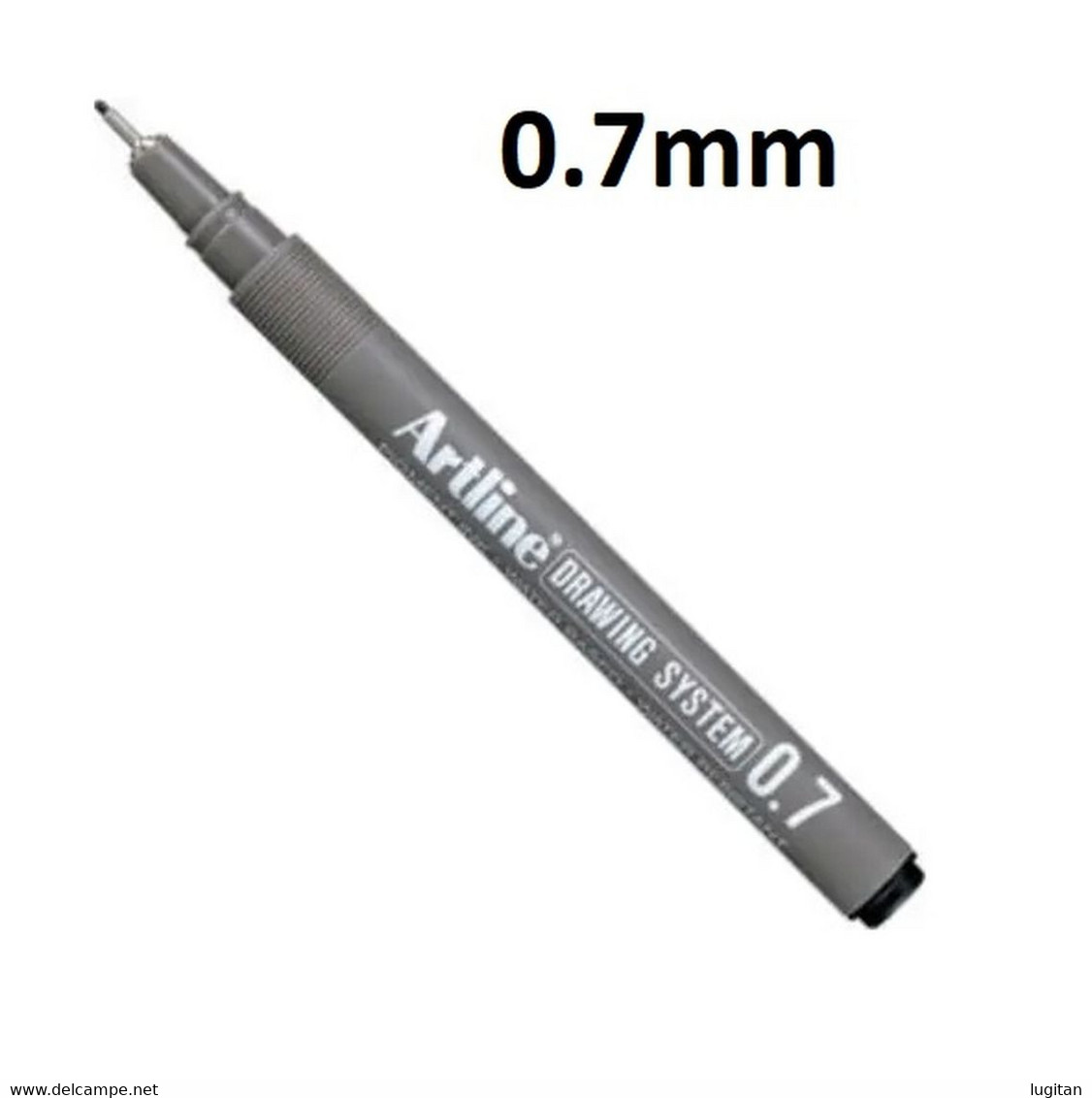 Artline - Drawning System - 0.7 - Nero - Disegno Grafico  - Water Based - Water Resistant - Acid Free - Stylos