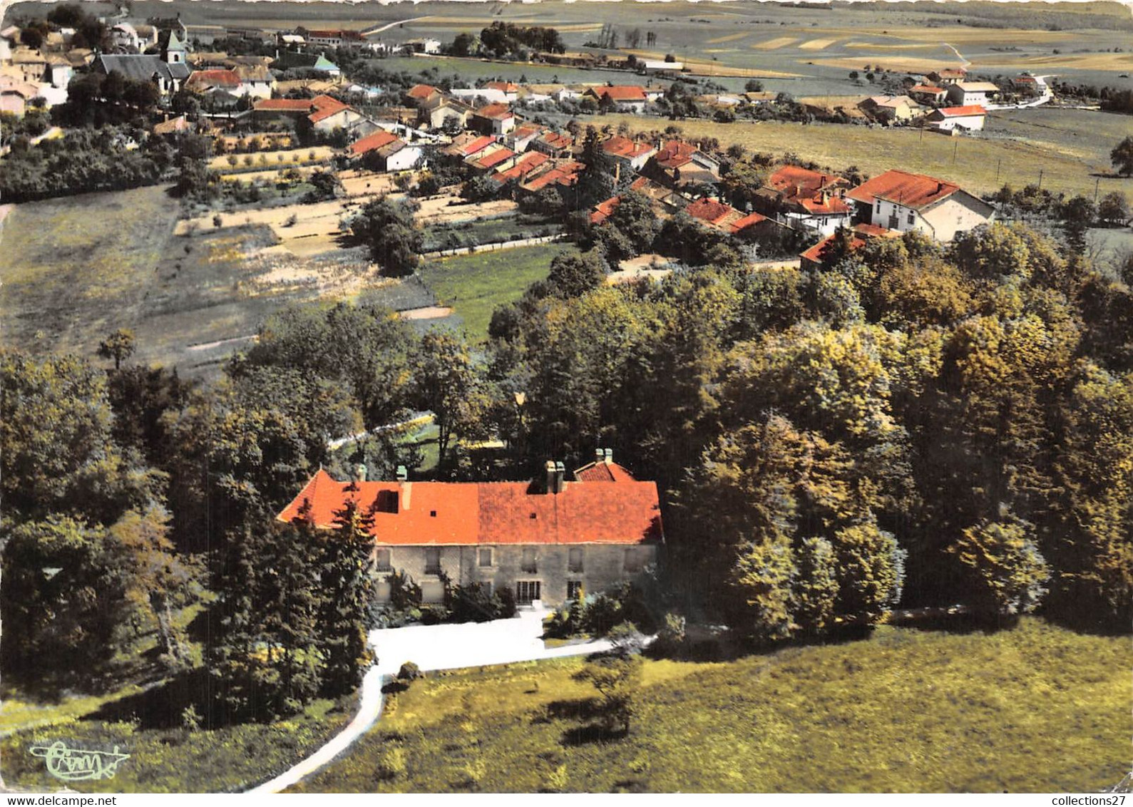 52-COLOMBEY-LES-DEUX-EGLISES- VUE AERIENNE - Colombey Les Deux Eglises