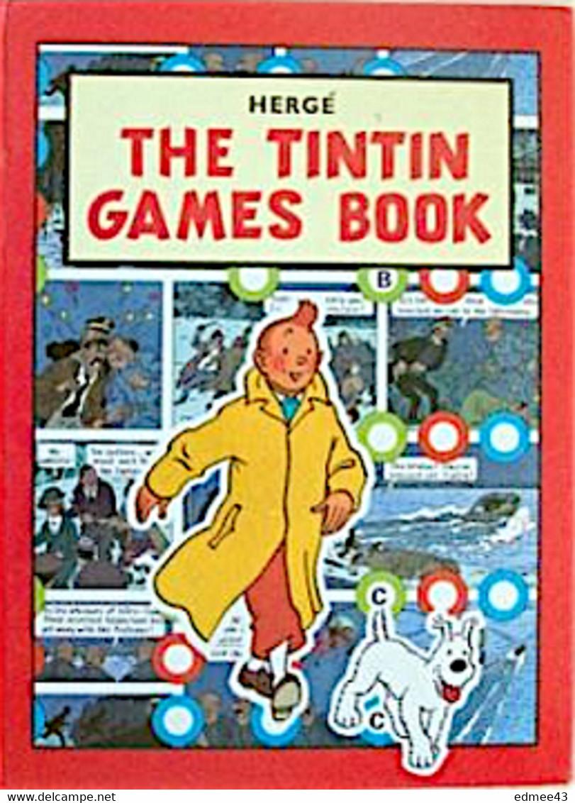 The Tintin Games Book, Hergé, Joy Street Books - Hergé