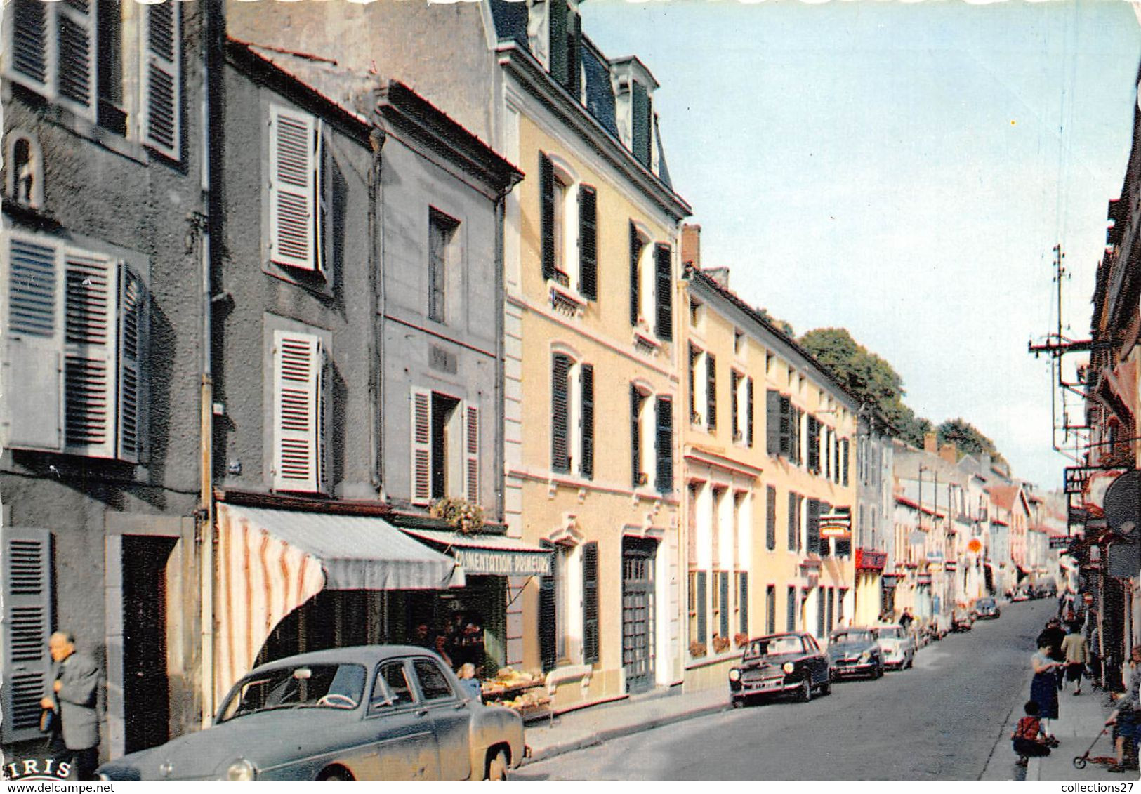 52-BOURBONNE-LES-BAINS- LA GRANDE RUE - Bourbonne Les Bains