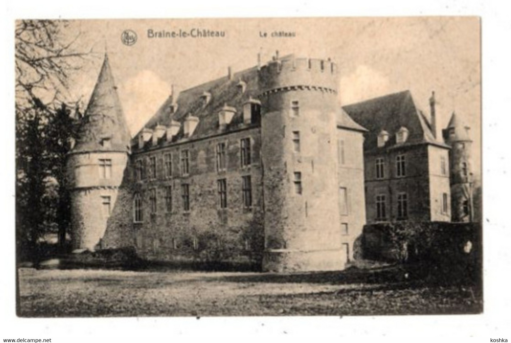 BRAINE LE CHATEAU - Le Château - Envoyée En 1908 - Edition Vve G. Mary - Kasteelbrakel