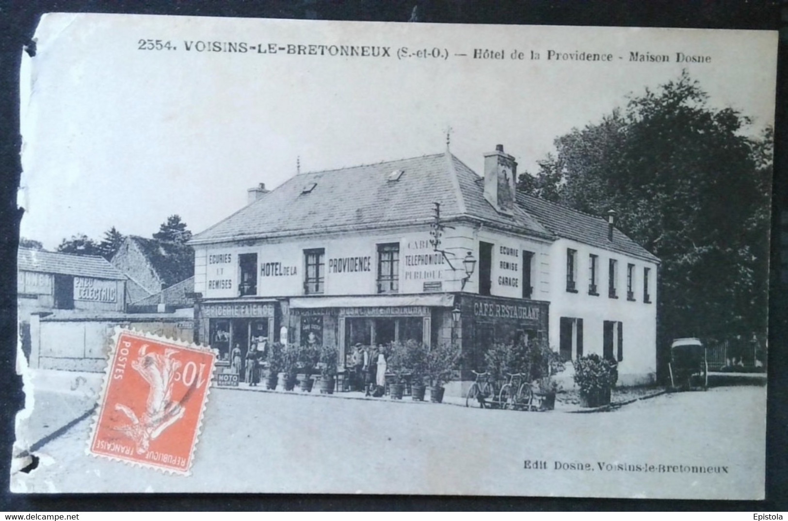 ► VOISINS Le BRETONNEUX - MAISON DOSNE(En L'état) Hôtel Restaurant De La Providence - Epicerie Faience - Ecurie Remise - St. Quentin En Yvelines