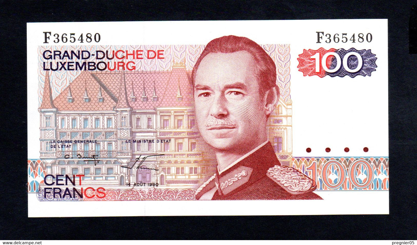 LUXEMBOURG " Baisse De Prix " Billet 100 Francs 1980 NEUF/UNC P.57-F - Luxemburg