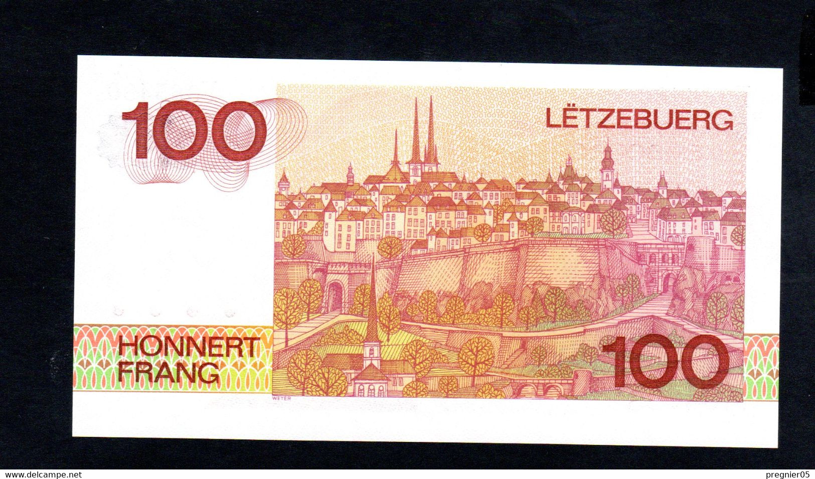 LUXEMBOURG " Baisse De Prix " Billet 100 Francs 1980 NEUF/UNC P.57-F - Luxembourg